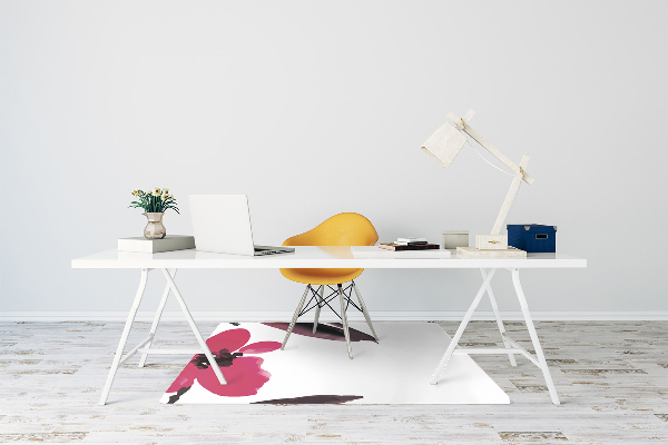 Tapis bureau Belles fleurs