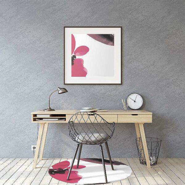 Tapis bureau Belles fleurs