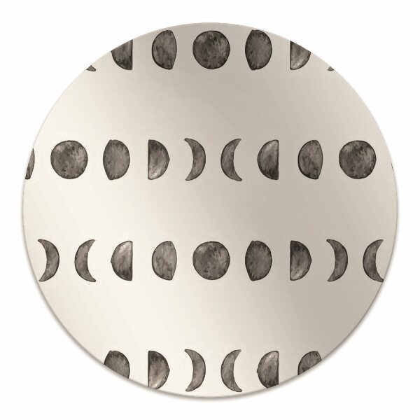 Tapis de chaise de bureau lune