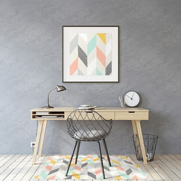 Tapis fauteuil bureau do biura Chodel pastel