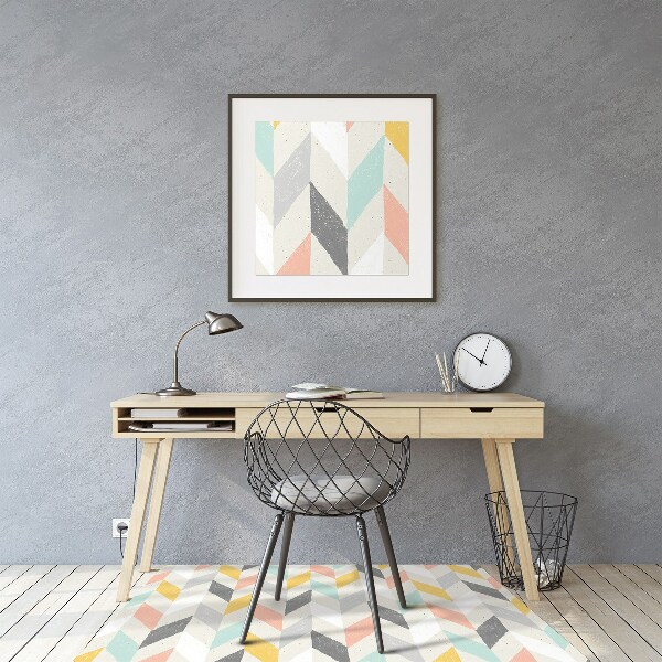 Tapis fauteuil bureau do biura Chodel pastel