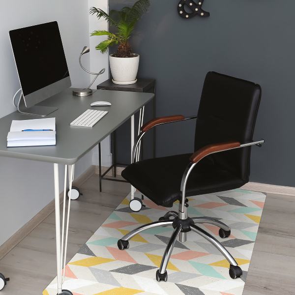Tapis fauteuil bureau do biura Chodel pastel