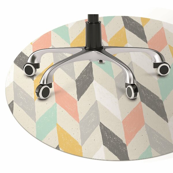 Tapis fauteuil bureau do biura Chodel pastel