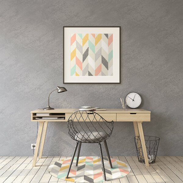 Tapis fauteuil bureau do biura Chodel pastel