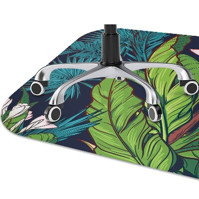 Tapis pour chaise de bureau Jungle tropicale