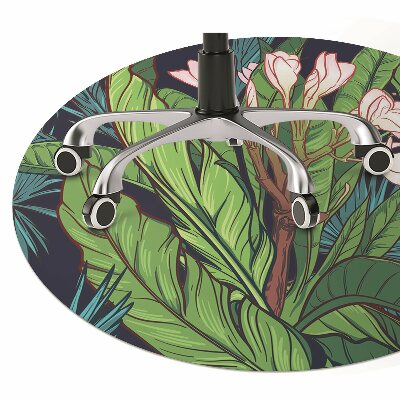 Tapis pour chaise de bureau Jungle tropicale