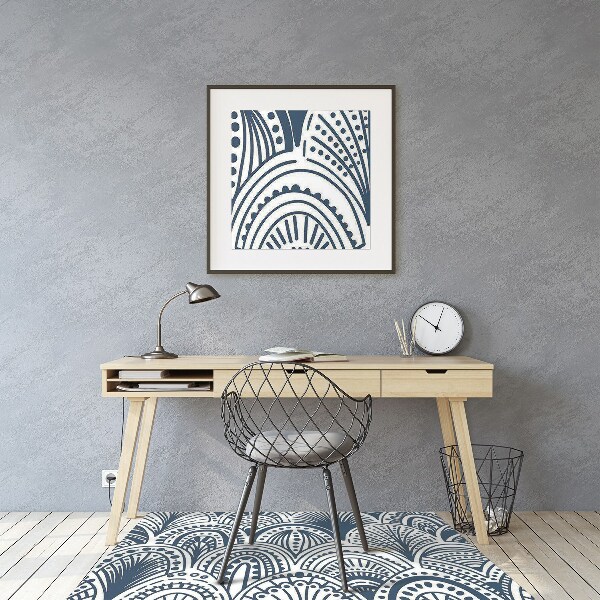 Tapis de chaise de bureau Modèle marocain