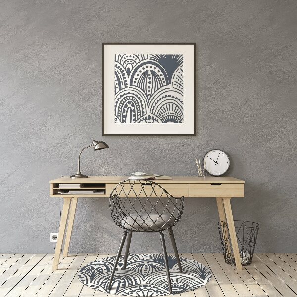 Tapis de chaise de bureau Modèle marocain
