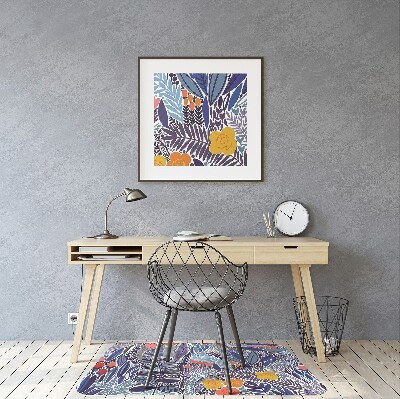 Tapis fauteuil bureau Végétation tropicale