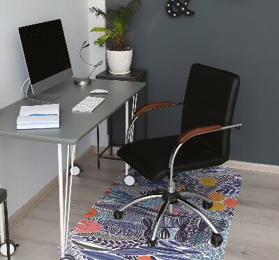 Tapis fauteuil bureau Végétation tropicale