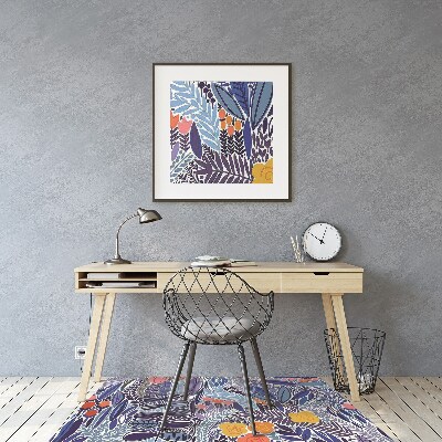 Tapis fauteuil bureau Végétation tropicale