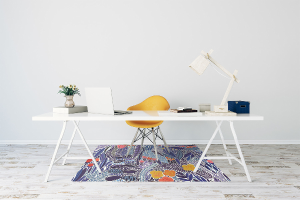 Tapis fauteuil bureau Végétation tropicale