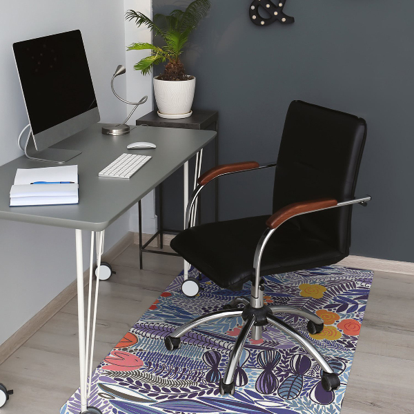 Tapis fauteuil bureau Végétation tropicale