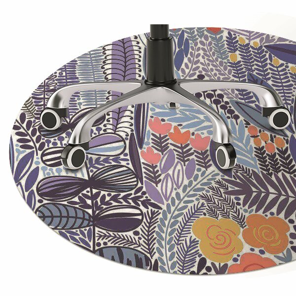 Tapis fauteuil bureau Végétation tropicale