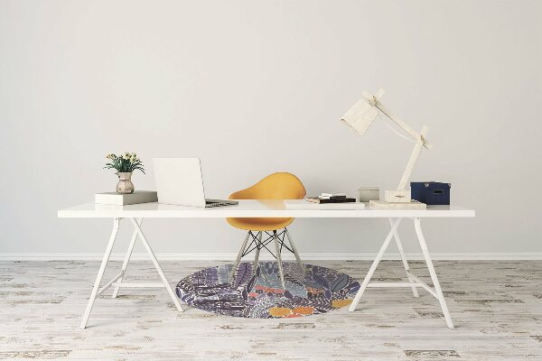 Tapis fauteuil bureau Végétation tropicale
