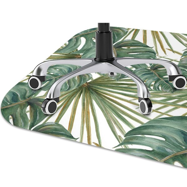 Tapis pour chaise de bureau Plantes exotiques