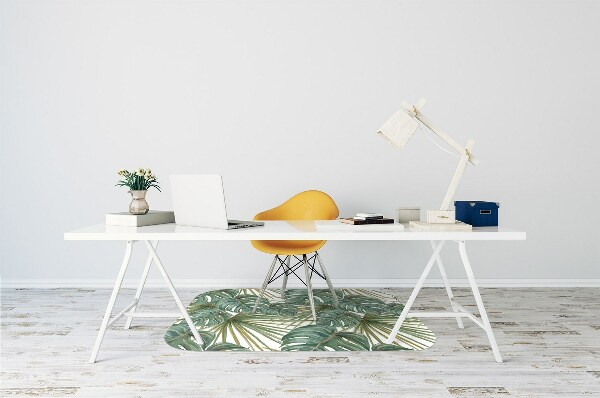 Tapis pour chaise de bureau Plantes exotiques