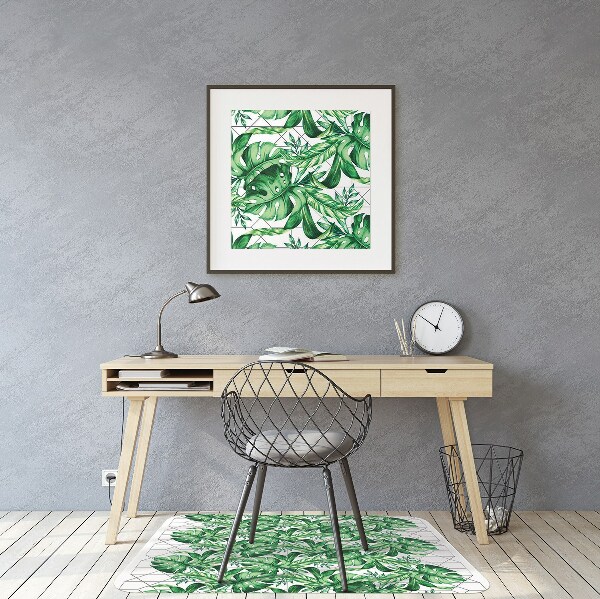 Tapis pour chaise de bureau Lignes géométriques