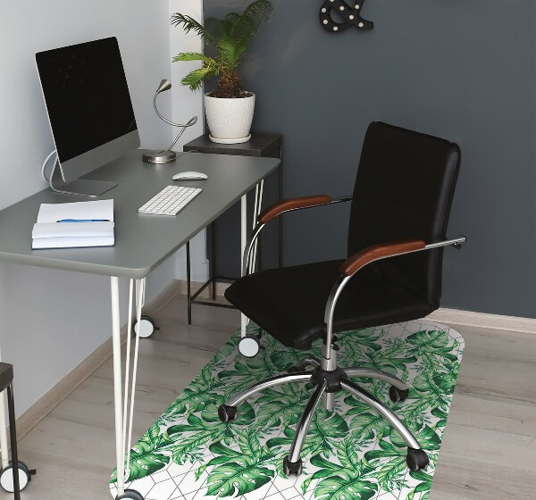 Tapis pour chaise de bureau Lignes géométriques