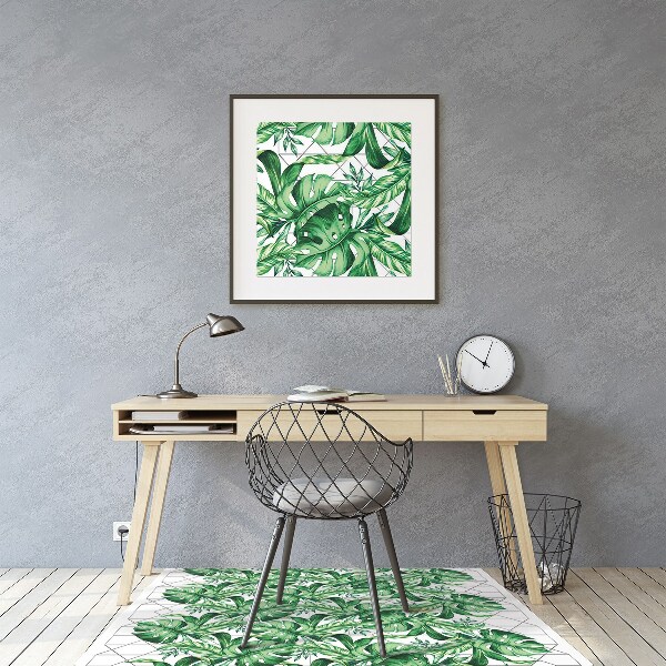Tapis pour chaise de bureau Lignes géométriques