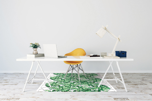 Tapis pour chaise de bureau Lignes géométriques