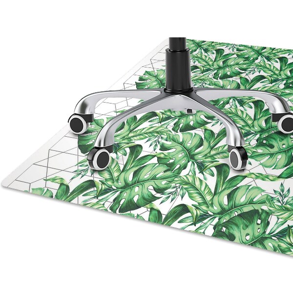Tapis pour chaise de bureau Lignes géométriques