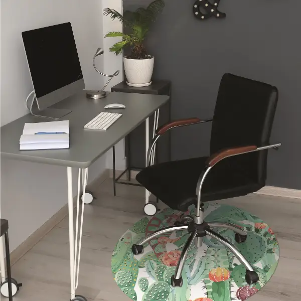 Tapis pour chaise de bureau Caméléons