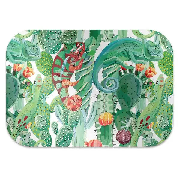 Tapis pour chaise de bureau Caméléons