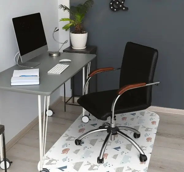 Tapis de chaise de bureau Animaux forestiers