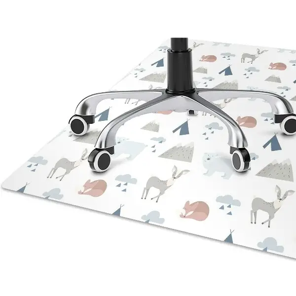 Tapis de chaise de bureau Animaux forestiers