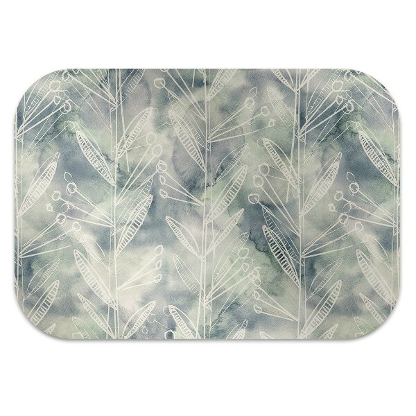Tapis de chaise de bureau Les plantes