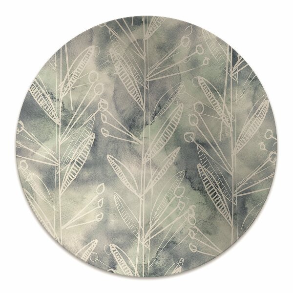 Tapis de chaise de bureau Les plantes