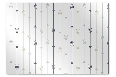 Tapis de chaise Coups géométriques