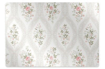 Tapis de chaise Papier peint rétro