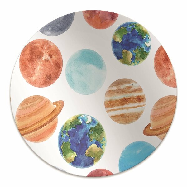 Tapis protège sol Planètes colorées