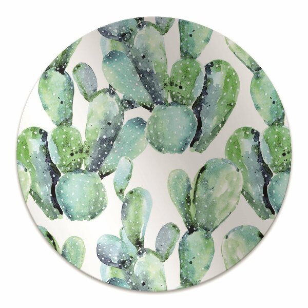 Tapis de chaise de bureau Cactus verts