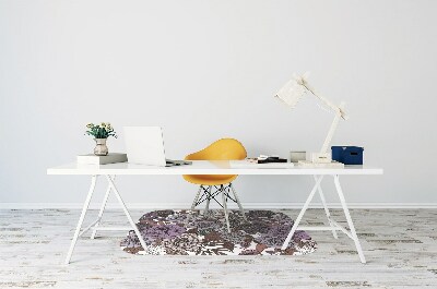 Tapis pour chaise de bureau Un jardin de secrets