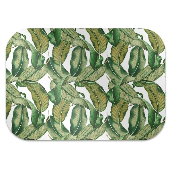 Tapis fauteuil bureau do biura Feuilles botaniques