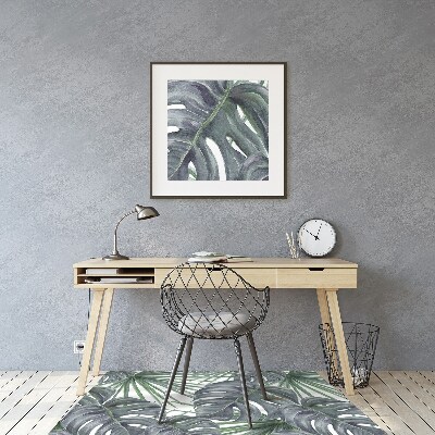 Tapis pour chaise de bureau Plantes exotiques