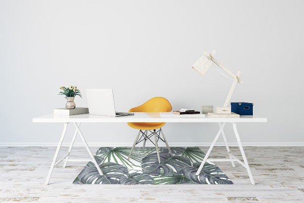 Tapis pour chaise de bureau Plantes exotiques