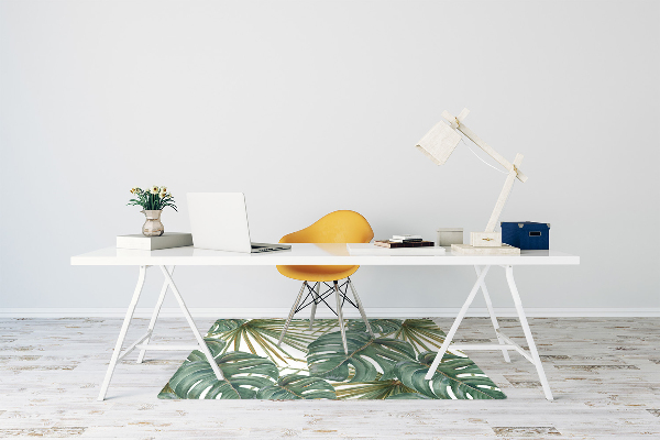 Tapis pour chaise de bureau Plantes exotiques