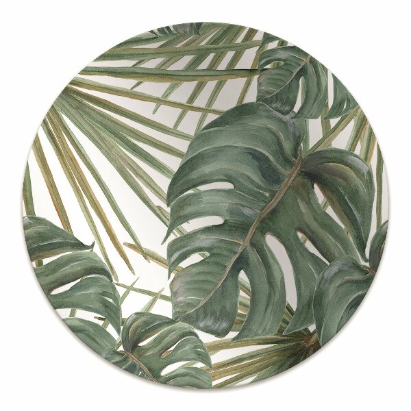 Tapis pour chaise de bureau Plantes exotiques
