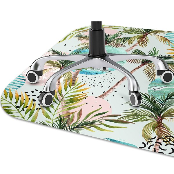 Tapis de chaise Hawaii paume