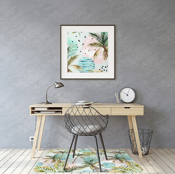 Tapis de chaise Hawaii paume