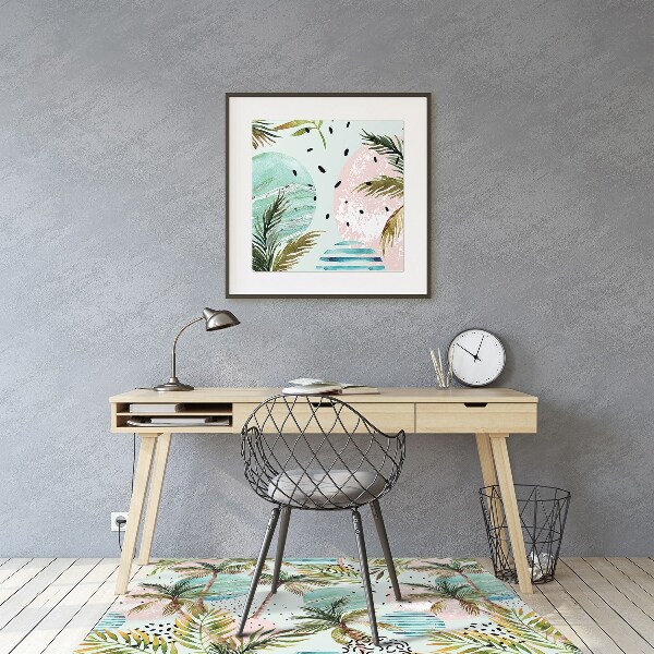 Tapis de chaise Hawaii paume