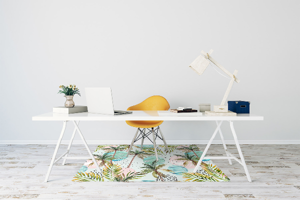 Tapis de chaise Hawaii paume