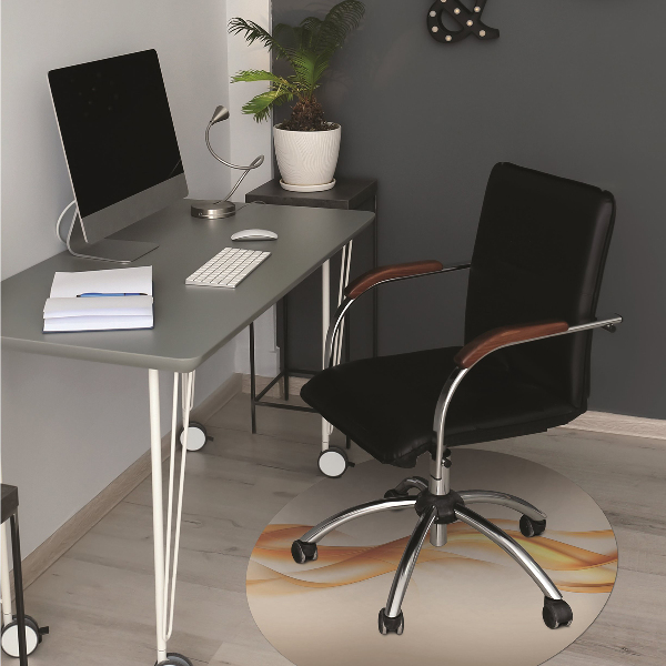 Tapis de chaise de bureau Flamme
