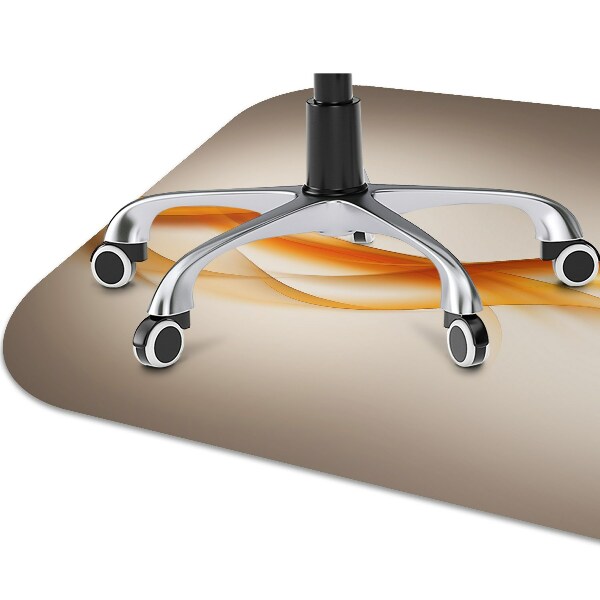 Tapis de chaise de bureau Flamme