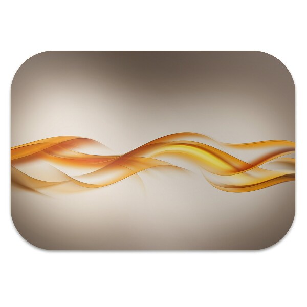 Tapis de chaise de bureau Flamme