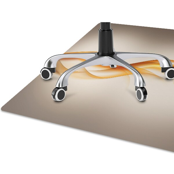 Tapis de chaise de bureau Flamme